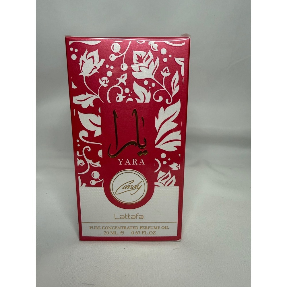 Lattafa Yara Candy Pure Concentrated Perfume Oil 20ml 0.67 fl oz New in Box